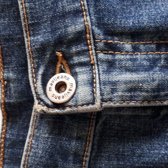 Mavi - Women's Stretchy Denim Skirt - Picture 5 of 8